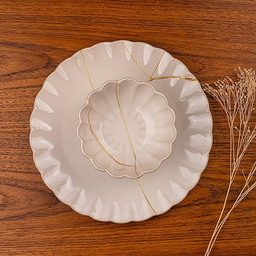 CHIYU Kintsugi Repair kit: Modern Repair Kit - Gold - Gold Glue - Food Safe - Dishwasher Safe - The Most Complete and Durable Kintsugi kit