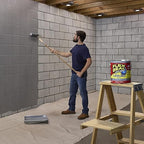 Flex Seal Liquid, Rubber Coating Sealant, Waterproof, Flexible, Breathable, and UV Resistant, Roof Repair, Basements, RV, Campers, Trailers, Marine, EPDM, Masonry, Gray, 1 Gallon