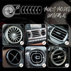 Car Air Freshener Vent Clips 20pcs Vintage Record Player Album Cover Air Freshener, Spinning Record Design Car Decoration,Gift for Music Lovers