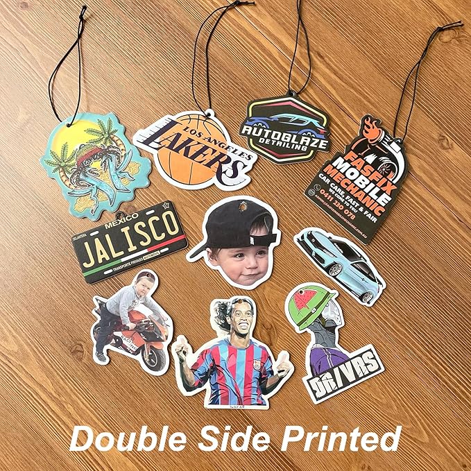 Custom Photo Air Freshener | Personalized Car Air Freshener Picture | Custom Gift | Personalized Car Freshener | Personalized Valentine's Day Gift