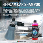 MTM Hydro PF22 Foam Cannon with Wide Mouth Bottle, 16 oz. Bottle of Car Wash Soap Included