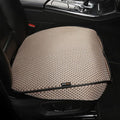 Auto Newer Breathable Universal Four Seasons Car Seat Covers，Luxury Car Seat Cushion ，Protectors for Front Seat Bottoms,Compatible with 95% Vehicles， Fit for Cars Truck SUV (Gold Beige,1PCS)