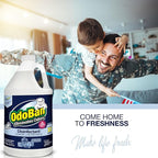 OdoBan Disinfectant Concentrate and Odor Eliminator, Made in the USA, Night Ice Scent, 4 Gallons