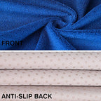 Leader Accessories Towel Car Seat Cover Waterproof Blue for Truck SUV Front Seat Machine Washable - After The Gym, Runs, Swimming, Surfing