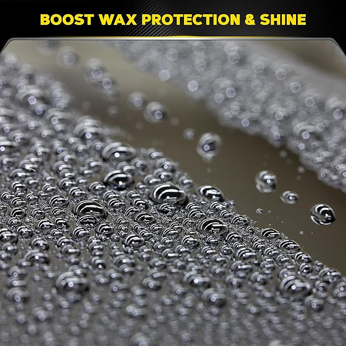 Meguiar's Ultimate Wash and Wax, Car Wash Soap and Wax Cleans & Shines in One Step, Shine & Protect with an Enhanced pH Balanced Car Paint Cleaner, 1 Gallon