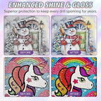 Diamond Painting Sealer Spray, Quick-Drying Diamond Art Sealer for Instant Protection & Enhanced Shine, Long-Lasting Hold for Your Art, Prevents Dust & Fall-Off, Easy Application