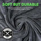 KKV 2-Pack Microfiber Towels (35"x 24") Extra Large Ultra Absorbent Drying Towel for Cars and Trucks, Without Streaks, Scratches, or Water Spots