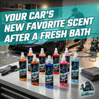 Gottom Air Freshener Spray - Long Lasting Odor Eliminator - 16 oz (Supercharged Vanilla) - Car Scent, Auto Odor Remover, Fresh Fragrance, Air Freshener for Trucks, SUVs, RVs & more