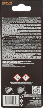 AREON Sport LUX Quality Perfume/Cologne Cardboard Car & Home Air Freshener, Gold (Pack of 12)