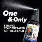 High Concentrated Strong Oil Based Air Freshener 30ml/1oz Car, Room, Home and Bathroom Deodorizer & Odor Eliminator Spray (Inspired by Black Ice, 6Pack)