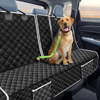 Dog Car Seat Cover Compatible with Toyota Tacoma/Chevy Colorado/Nissan Frontier/Hyundai Santa Cruz Back Seat Accessories 2000-2026, Waterproof Mid-Truck Pet Bench Backseat Covers with Non-Slip Backing