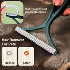 2-PCS Pet Hair Remover Gloves with A Hair/Lint Removal Tool, Reusable Magic Brush Pet Hair Removal Glove for Dogs & Cats, Remove Dog/Cat Hair from Couch, Carpet, Car Seat.