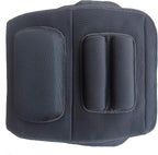 FOMI Premium Gel Cushion and Firm Back Support | Seat Cushion Pad and Upper Lower Thoracic and Lumbar Pillow for Car, Office Chair | Pressure Sore, Coccyx Pain Relief | Posture Aid (Grid Gel)