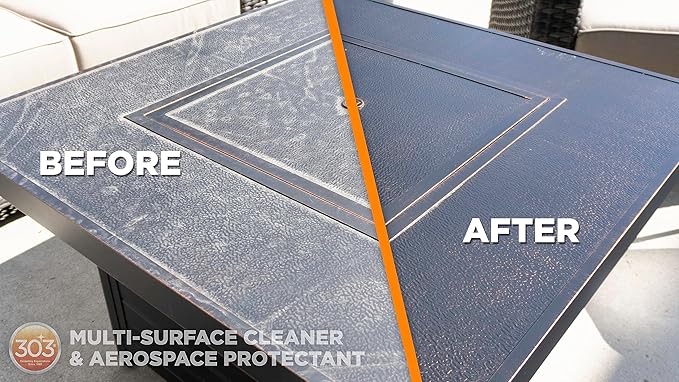 303 Products Aerospace Protectant Spray, UV Protection, Repels Dust, Dirt, & Staining, Matte Finish, Restores Like-New Appearance, Outdoor Cleaning Supplies 32 Fl. Oz.