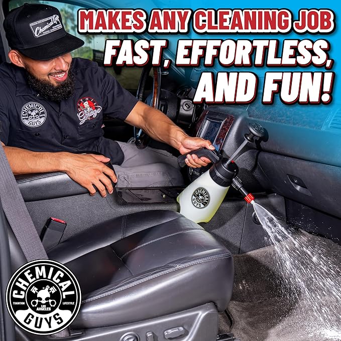 Chemical Guys ACC504 Mr. Sprayer Foamer - Foaming Pump Sprayer, for Wheels and Tires, Leather, Fabric, Floor Mats, Undercarriage, Outdoor, Gardening, and More (Works with Foaming Products) 50 fl oz