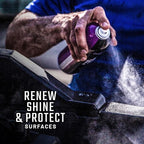 Slick Products Shine & Protectant Spray 17.35 FL OZ. - High Gloss Clear Coating Renew Vinyl, Plastic, Rubber, Trim, Tire, Car, Truck, Motorcycle, Dirt Bike