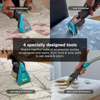 Shark CarpetXpert HairPro | Upright Carpet, Area Rug & Upholstery Cleaner | StainStriker Handheld Tough Stain Remover & Onboard Self Clean | Pet Hair Pickup & Odor Removal | 4 Tools | Copper | EX301