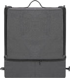 apollo walker Portable Cat Travel Litter Box with Zipped Waterproof Bag,No Collapse with Hard Base Insert at Bottom, No Leakage, No Smell, Easy to Carry, Easy to Use in Hotels, Car Black