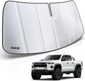 MZS Windshield Sun Shade Compatible with Colorado 2023-2026 / Canyon 2023-2026, Foldable Car Front Window Sunshade with Storage Pouch, Sun Visor Shield Accessories for Interior Protector