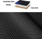 CAROMOP 3D Air Mesh Car Seat Covers 2 Front Seats,Breathable and Durable Seat Covers for Cars,Universal Fit for SUV,Vans,sedans, Trucks, Automotive Interior Covers(Black/Blue)