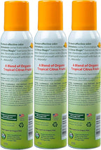 Citrus Magic Organic Natural Odor Eliminating Air Freshener Spray, Orange Zest, 3-Ounce, Pack of 3