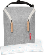 Skip Hop Baby Breastmilk Cooler Insulated Bottle Bag, Grab & Go, Chevron