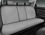 Road Comforts Full Set Car Seat Covers Front Rear Seat Cover Low Back, Flax Seat Protector, Airbag Compatible, Universal Fits for Most Cars, Truck, SUV, Vans Gray