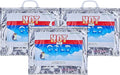 Superio Hot and Cold Insulated Bags for Food Delivery, Grocery Shopping Bags, Food Storage for Hot and Frozen Food for Travel, Disposable Cooler Bag, Reinforced Thermal Lunch Bag (3, 15.5"x13")