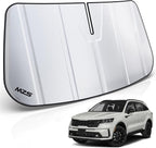 MZS Windshield Sun Shade Compatible with Soren to SUV 2021-2026, Foldable Car Front Window Sunshade with Storage Pouch, Sun Visor Shield Accessories for Interior Protector