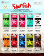 YirehStore Air Freshener EVAMAX White Musk Scent Japanese Vent Clip car air freshener 2-Pack,Last Long up to 45 Days Heavy Duty Fragrance,Solid freshener,no Risk of Spills,Starfish Design