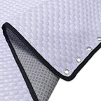 YOKYHOM Cooling Ice Silk Golf Cart Seat Covers, Summer Cool Touch Seat Towel with Adjustable Tie Ropes, Non-Slip Bottom, Fits Yamaha, EZGO, Club Car, 39"x22"
