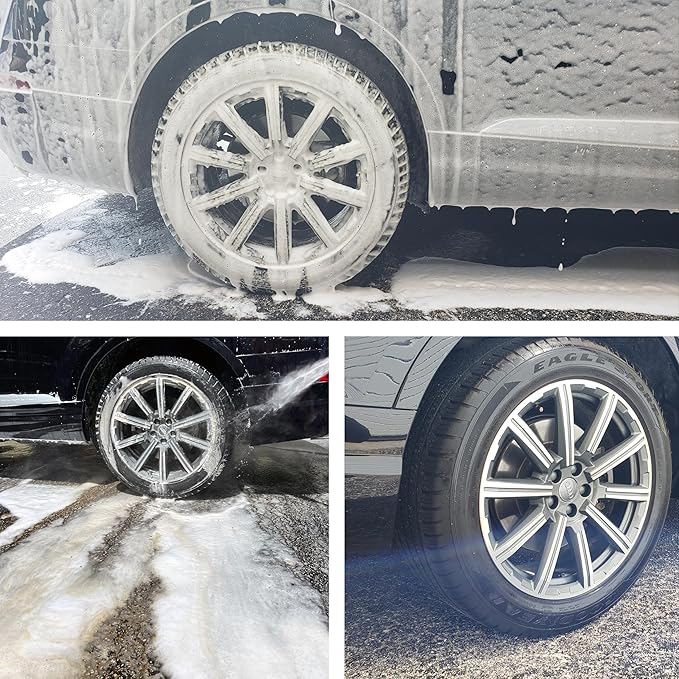 Foam Cannon Ready to Use - Touchless One Step Car Wash Shampoo (1 Gallon, 128 oz) – No Mixing Ratio Required - Commercial Grade – Great for Cars, Trucks, Motorcycles, Other - Wash Chems (1)