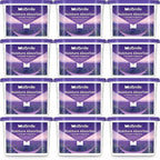 Moisture Absorbers 12 Packs, 10.8 Oz Lavender Vanilla Efficient Humidity Absorber ＆ Odor Eliminator Boxes, Refillable Car Dehumidifier for Closet, Bathroom, Basement＆ RV