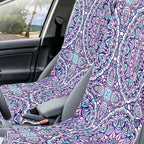 2 Pack Car Seat Towel Covers with Storage Bag 63 x 32 Inch Athletic Running Towel Seat Sweat Washable Non Slip Cover Gift for Car Outdoor Sport Activities (Retro Kaleidoscope)
