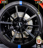 Adam's SiO2 Infused Tire Shine Plus 16oz - Achieve a Lustrous, Dark, Long Lasting Shine - Non-Greasy and No Sling Formulation Infused with SiO2 for Increased a Longer, Durable Shine (Refill Kit)