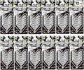 Wakaba Young Leaf YLLS59 JDM Tree frog 12 packs Lemon Squash Scents Air Freshener, Black Panda