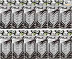 Wakaba Young Leaf YLLS59 JDM Tree frog 12 packs Lemon Squash Scents Air Freshener, Black Panda