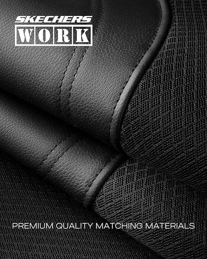 Skechers Car Seat Covers, Work Leather Seat Covers 5-Times Stronger Built-in Webbing, Oxford Fabric Front Seat Cover, Airbag Compatible, Automotive Comfort for Cars, Trucks, SUVs,Beige