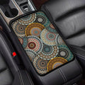 Bohemian Universal Armrest Cover Pad, Car Center Console Cushion Pad, Protect from Pet Claws, Dirt, and Sticky Fingers, Comfortable Car Decor Accessories Fit for Most Cars, Vehicles, SUVs
