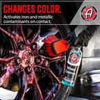 Adam's Polishes Wheel Cleaner 2-Pack - Tough Wheel Cleaning Spray for Car Wash | Rim Cleaner & Brake Dust Remover | Safe On Chrome Clear Coated & Plasti Dipped Wheels | Use w/Wheel Brush