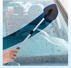 XINDELL Windshield Cleaning Tool, Interior & Inside Car Windshield Cleaner with Microfiber Pads, Extendable Handle & 360° Rotating Head, Streak-Free Glass Cleaning Kit for Cars Trucks