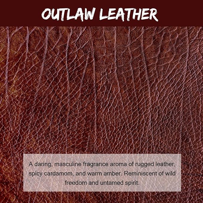 MUBYOK 1.5LB Outlaw Leather Premium Scented Aroma Beads for Making Car Freshies Supplies PreScented Beads for Car Air Freshener Sachets Long-Lasing Scent
