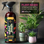 Naked Jungle Premium Plant-Based Odor Eliminator for Strong Odors, Air Freshener Spray, Non Toxic Air Fresheners For Home, Room Deodorizer, No Added Fragrances (16oz, 24oz & 32oz)