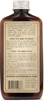 Leather Milk Conditioner and Cleaner for Furniture, Cars, Purses and Handbags. All-Natural, Non-Toxic Conditioner Made in the USA. Leather Care Liniment No. 1. 2 Sizes. Includes Premium Applicator Pad