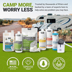 Unique RV Digest-It Classic RV Toilet Treatment - Eliminates Odors at the Source and Liquifies Waste - 64 Uses Per Bottle (128 oz)
