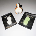 Funny Fox Car Air Vent Decoration and Clip with Air Freshener Natural Scent Tablet and Refill, Car Aromatherapy Accessories and Interior Decoration