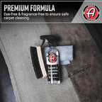 Adam's Polishes Carpet & Upholstery Cleaner - Powerful Carpet Cleaner For Auto Detailing | Cloth, Upholstery & Fabric Car Interior Cleaning Solution | Stain Remover Spray For Car Seat, Floor Mats