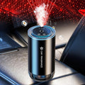 Smart Car Air Freshener - Automatic Essential Oils Aroma Diffuser - Rechargeable Auto On/Off Fragrance Fresheners with Starry Lights Projector - 3 Adjustable Mode Scent Purifier with 50mL Perfume