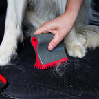 Kurgo Shed Sweeper - Dog Hair Remover for Car, Carpet, & Upholstery - Lightweight Silicone Brush - Reusable Pet Hair Removal Tool - Easy to Clean - Grooming Accessory for Home or Auto