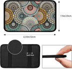 Bohemian Universal Armrest Cover Pad, Car Center Console Cushion Pad, Protect from Pet Claws, Dirt, and Sticky Fingers, Comfortable Car Decor Accessories Fit for Most Cars, Vehicles, SUVs